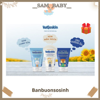 KUTIESKIN Kem bôi da tự nhiên chăm sóc làn da bé,kem dưỡng ẩm tuýp 30g