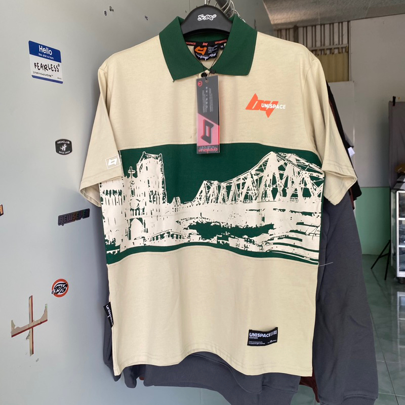 Áo Polo Unispace Hà Nội Màu Be Size M