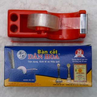 Cắt băng keo để bàn+ băng keo Dụng cụ cắt băng keo để bàn Đồ cắt keo nhỏ DÂN HOA
