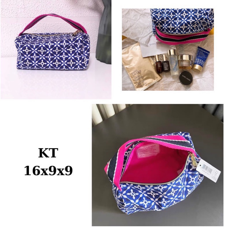 TÚI ES TE XANH NHIỀU HOA VĂN