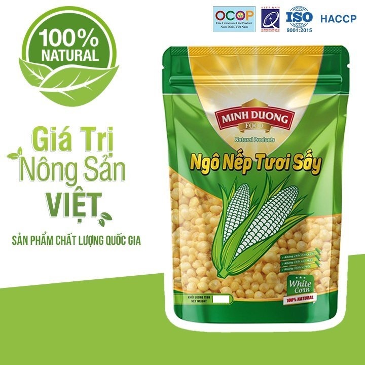 Ngô Nếp Tươi Sấy Minh Dương Gói 270g - 400g