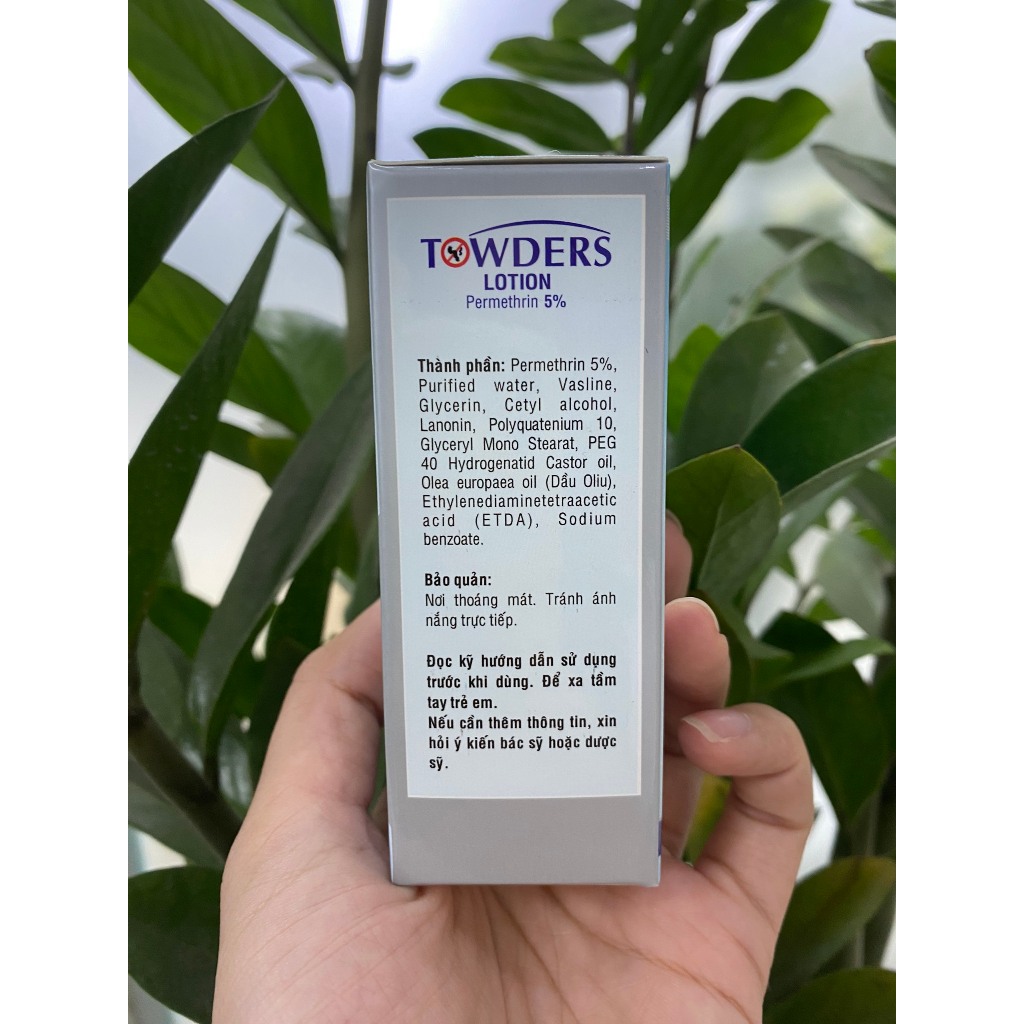 Towders lotion giảm ngứa ghẻ, chấy rận 30ml/60ml