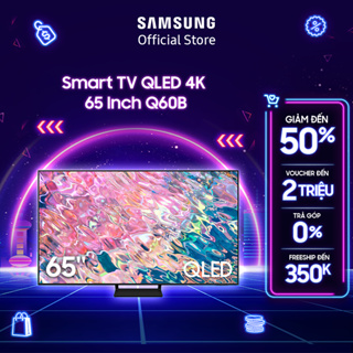 Ảnh chụp [ELSAMCE15 Giảm 15%] Smart Tivi Samsung 65 Inch 4K QLED QA65Q60BAKXXV 2022 - Miễn phí lắp đặt tại Bắc Ninh