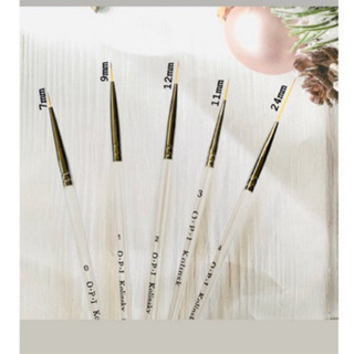 Cọ nét cán trong opi, cọ râu vẽ nail mảnh dễ vẽ