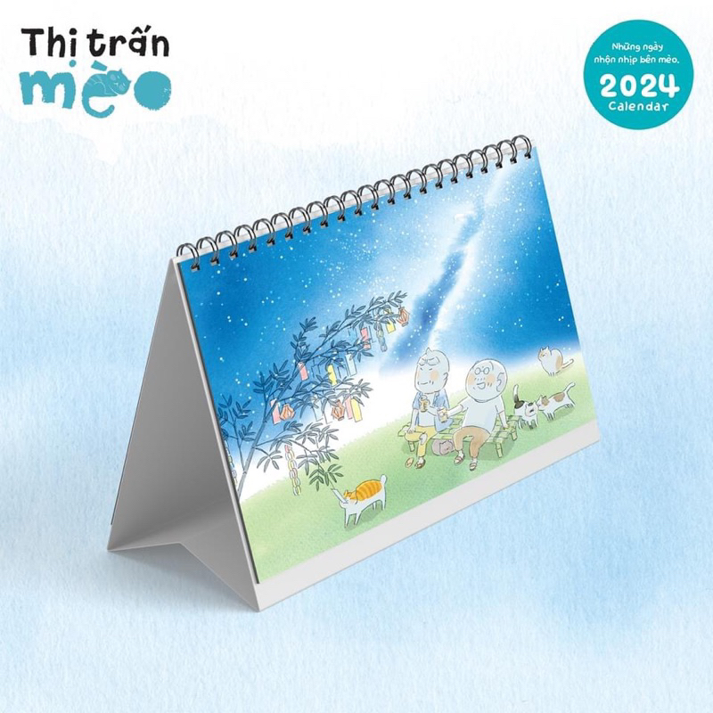 Lịch- Thị trấn mèo 2023 -NXB Kim Đồng