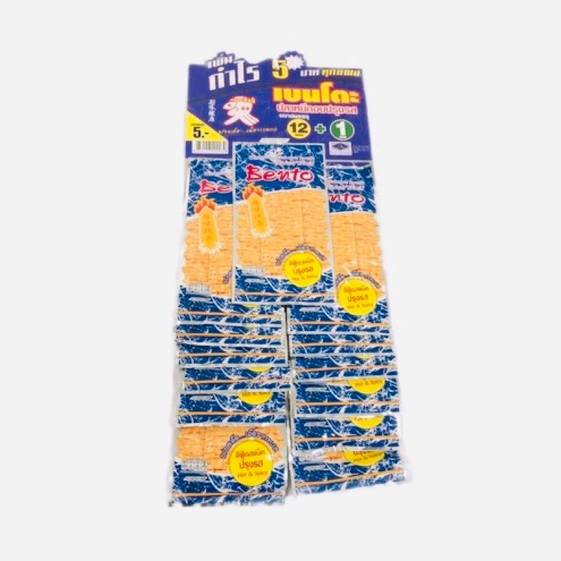 Mực tẩm Bento Thái Lan 4g