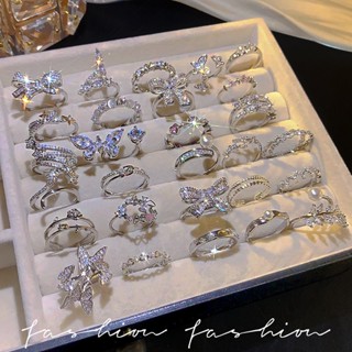 Nhẫn Nữ Đính Đá Thiết Kế Thời Trang - N006