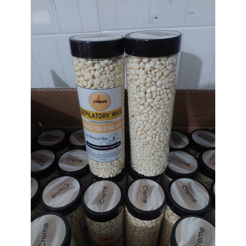 Sáp wax lông nóng dạng hạt hủ 400g