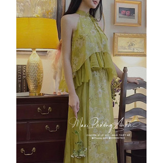 Yếm hoa nhí hoa TKCC set