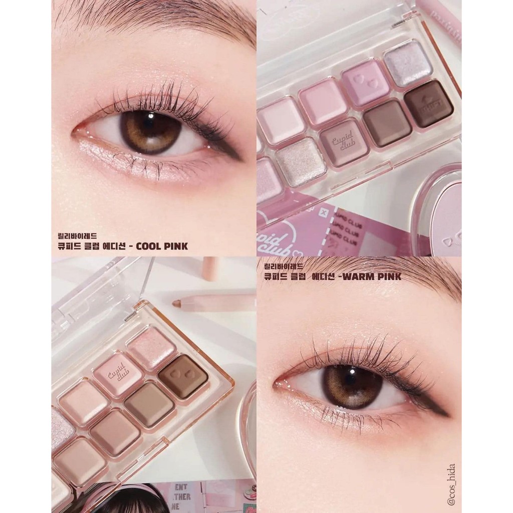 Phấn Mắt Lilybyred Mood Keyboard Cupid 10 Ô 10.5g