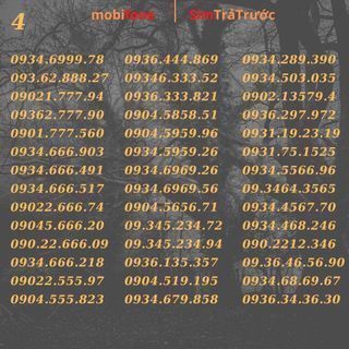 Sim trả trước mobifone số đẹp ,giá rẻ, dễ nhớ,đăng ký gói cước nghe gọi vào mạng, phí nội mang thoải mái lướt wap