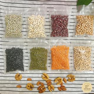 50gr-100gr-150gr các loại đậu/đỗ ngũ cốc, đậu đen, đậu đỏ, đậu xanh, đậu trắng, đậu gà, đậu Hà Lan, đậu lăng đỏ
