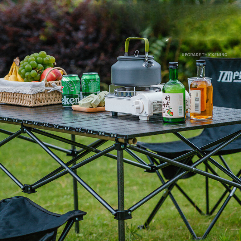 Bàn Gấp Gọn Dã Ngoại Size 120*65*65cm Dành Cho 4-5 Người, Bàn Camping Siêu Nhẹ Dễ Dàng Mang Đi Du Lịch Mountainhiker