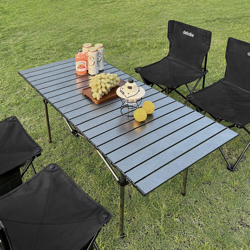 Bàn Gấp Gọn Dã Ngoại Size 120*65*65cm Dành Cho 4-5 Người, Bàn Camping Siêu Nhẹ Dễ Dàng Mang Đi Du Lịch Mountainhiker