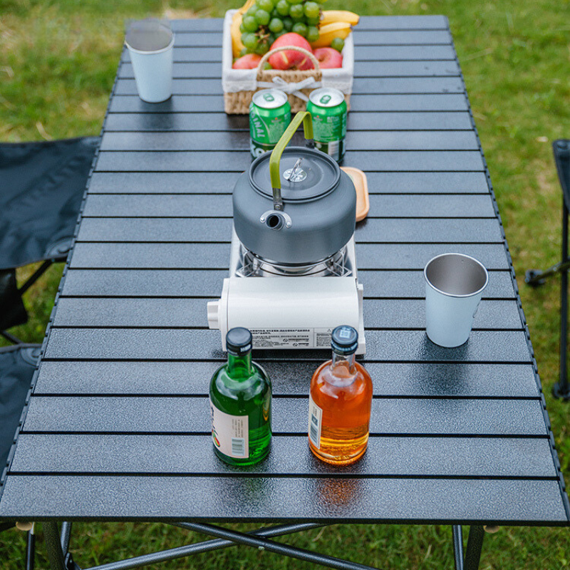 Bàn Gấp Gọn Dã Ngoại Size 120*65*65cm Dành Cho 4-5 Người, Bàn Camping Siêu Nhẹ Dễ Dàng Mang Đi Du Lịch Mountainhiker