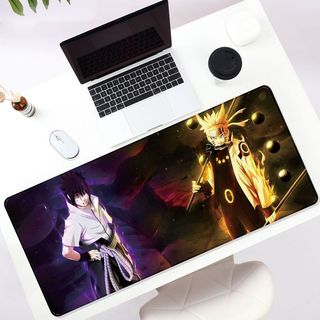 Pad chuột, tấm lót chuột cỡ lớn 80x30x0.3 cm [CHỐNG NƯỚC] mẫu Anime Kimetsu No Yaiba, ASUS ROG