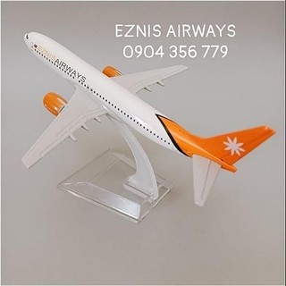 Mô hình máy bay tĩnh b777 eznis airways 16cm