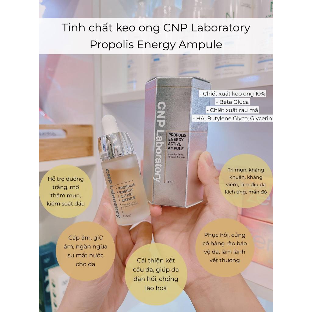 Tinh chất keo ong CNP Laboratory Propolis Energy Ampule 15ml