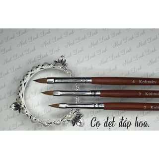 Phụ kiện nail - Cọ dẹt đắp hoa