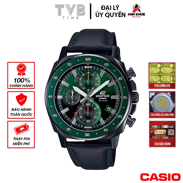 Đồng hồ nam Casio Edifice chính hãng Anh Khuê EFV-600CL-3AVUDF (43mm)