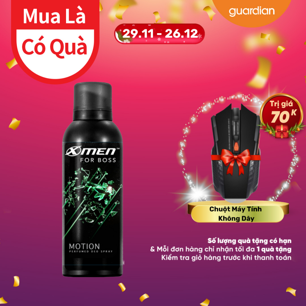 Xịt Khử Mùi X-Men For Boss 150ml