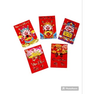 #Sỉ 10 tệp Lì xì giấy nhung đẹp