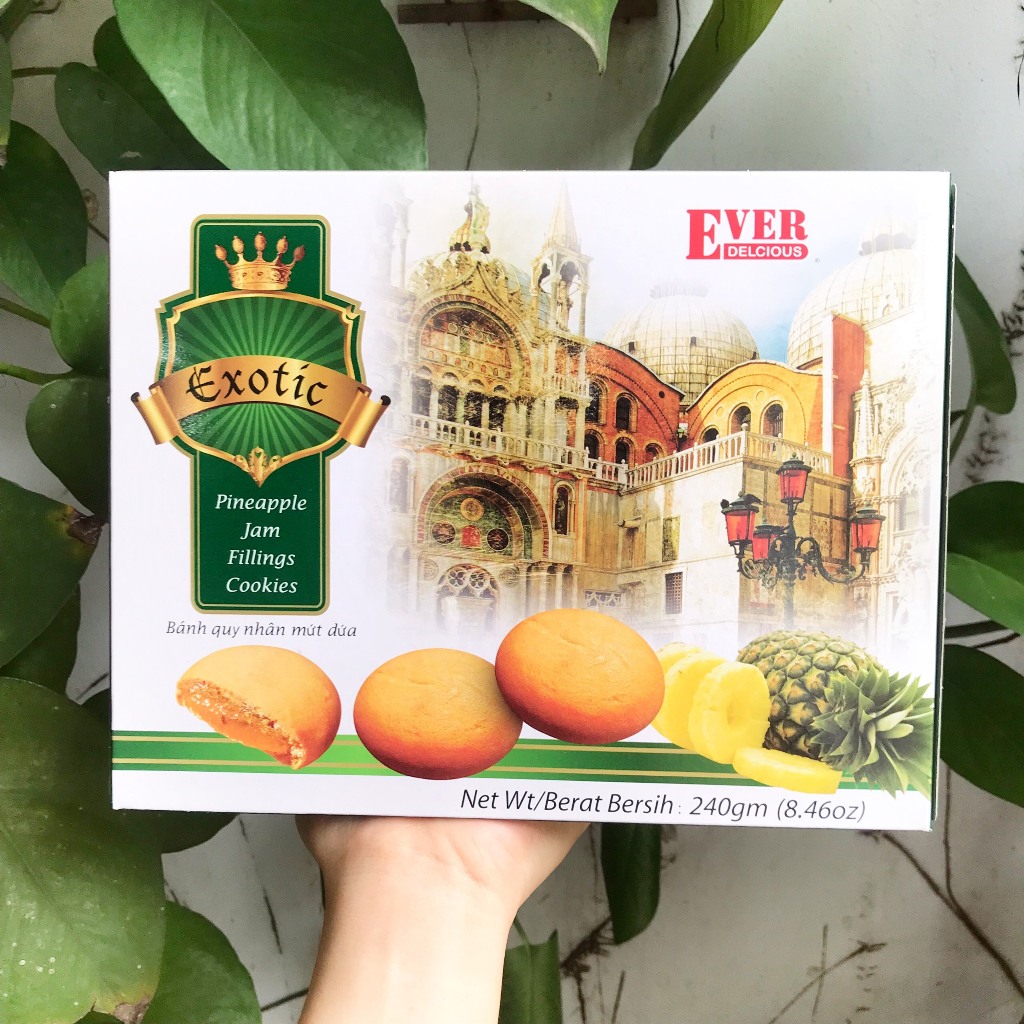 Bánh Quy Nhân Mứt Dứa Ever Delicious Cookies