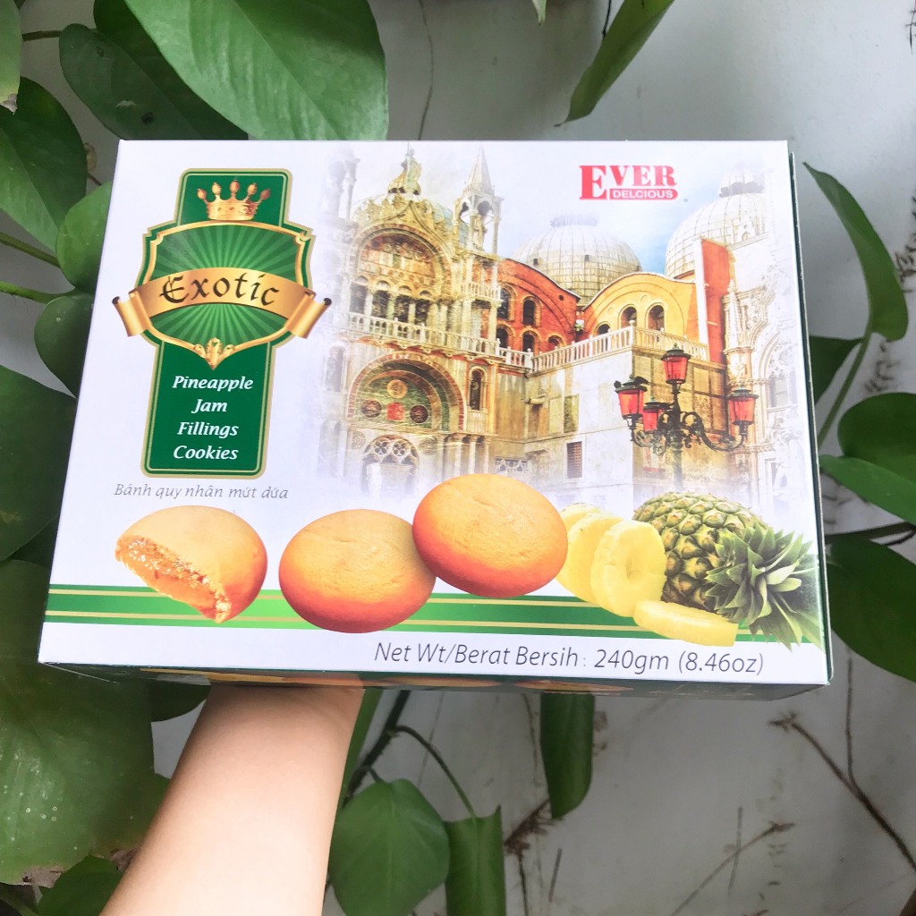 Bánh Quy Nhân Mứt Dứa Ever Delicious Cookies