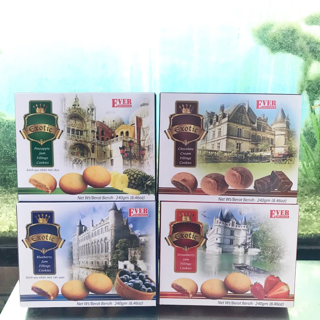 Bánh Quy Nhân Mứt Dứa Ever Delicious Cookies