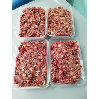 (HCM)(Mua 1 tặng 1 cùng loại)Thịt xay nguyên chất 100% (nạc và mỡ)