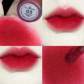 Son Kem Lì Bbia 03 Đỏ Hồng Trầm, Son Bbia Velvet Lip Tint Hàn Quốc Màu 03 Extra Red