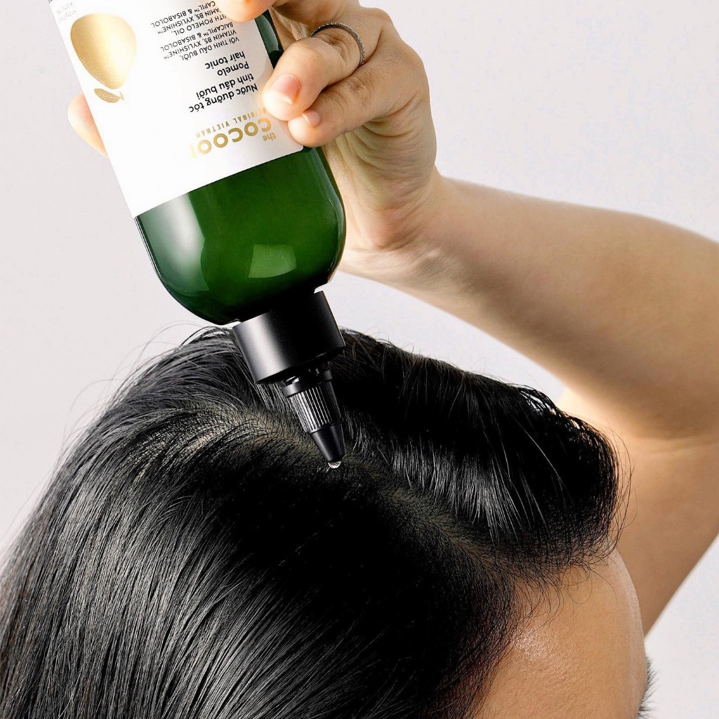 Bigsize - Nước dưỡng tóc tinh dầu bưởi Cocoon giúp giảm gãy rụng & làm mềm tóc 310ml