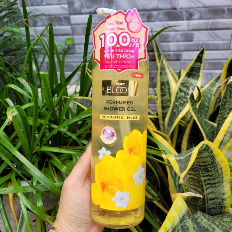 640G-Sữa Tắm Nước Hoa Cindy Bloom 4 Mùi Hương Thơm Ngát Được Chọn Mùi