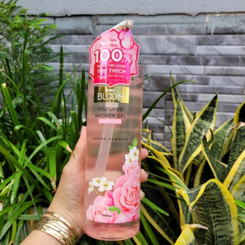 640G-Sữa Tắm Nước Hoa Cindy Bloom 4 Mùi Hương Thơm Ngát Được Chọn Mùi