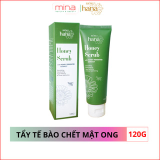 Tẩy Tế Bào Chết Da Mặt Riori Honey Scrub 120g- Tẩy Da Chết dạng gel dịu nhẹ chứa mật ong lên men, dưỡng ẩm, không hại da