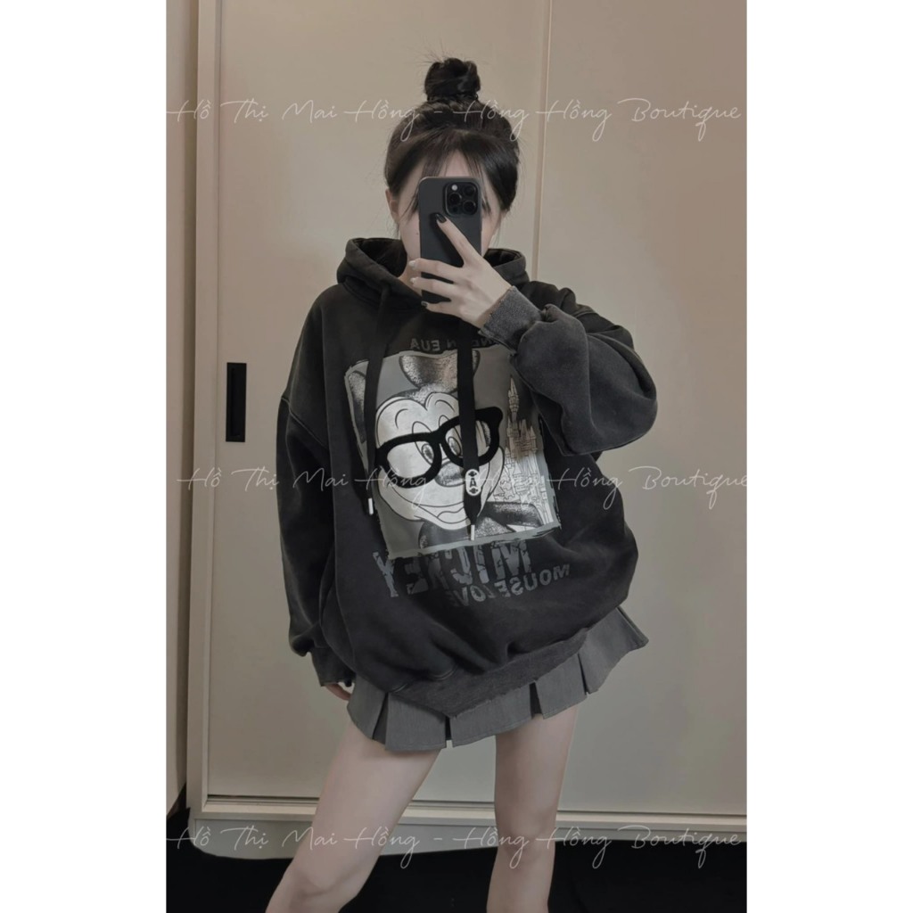 Áo Khoác Nỉ Hoodie Nam Nữ In Hình Sắc Nét, Áo Nỉ Có Mũ UNISEX Chất Nỉ Dày Dặn Cao Cấp Không Xù
