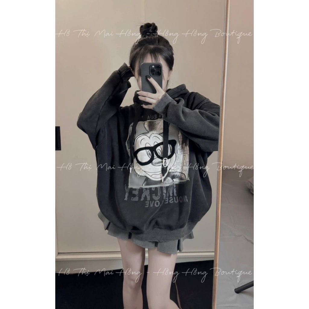 Áo Khoác Nỉ Hoodie Nam Nữ In Hình Sắc Nét, Áo Nỉ Có Mũ UNISEX Chất Nỉ Dày Dặn Cao Cấp Không Xù