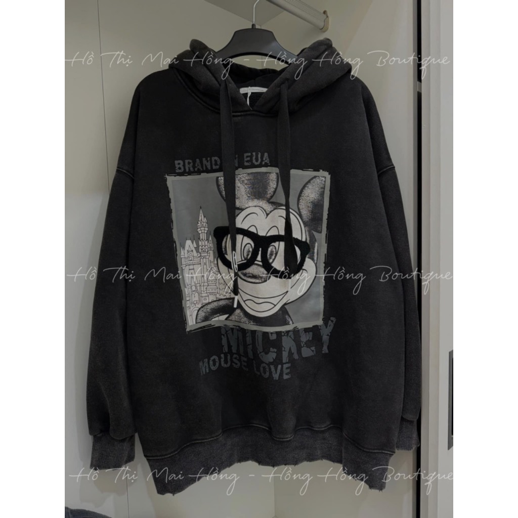 Áo Khoác Nỉ Hoodie Nam Nữ In Hình Sắc Nét, Áo Nỉ Có Mũ UNISEX Chất Nỉ Dày Dặn Cao Cấp Không Xù