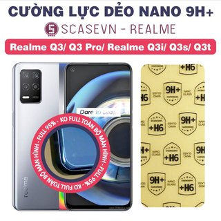 Cường lực dẻo nano trong suốt realme q3/ realme q3 pro/ realme q3i/ q3s/ q3t