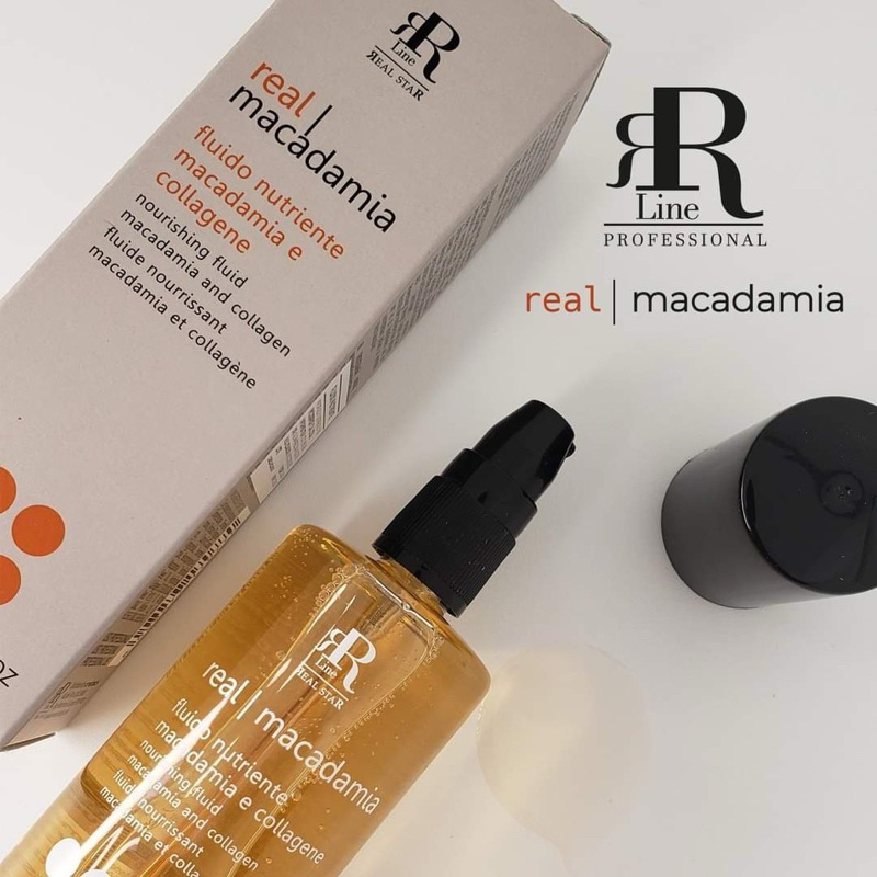 Tinh dầu dưỡng tóc macadamia REAL STAR chăm sóc, phục hồi, tái tạo tóc