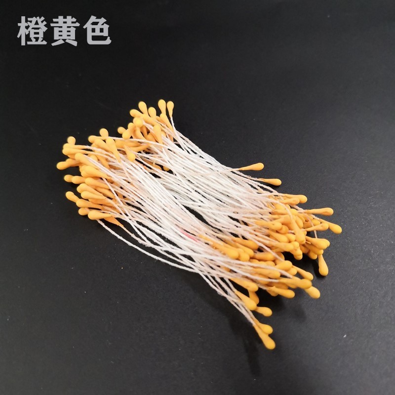 Bó 200-300 Sợi Nhụy Bột Mờ Làm Hoa Handmade