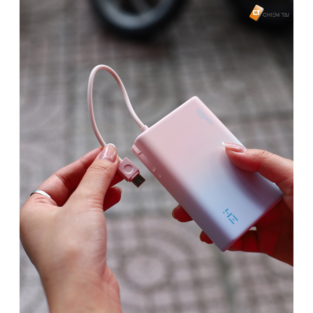 Pin sạc dự phòng 10000mAh ZMI P17 22.5W có cáp USB-C