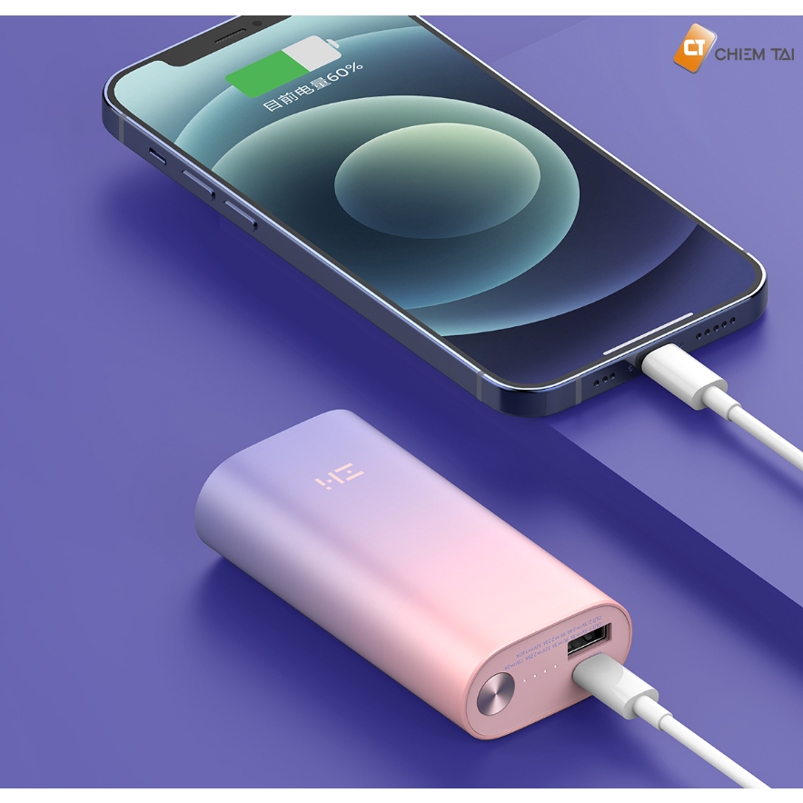 Pin sạc dự phòng mini 10000mAh ZMI QB818