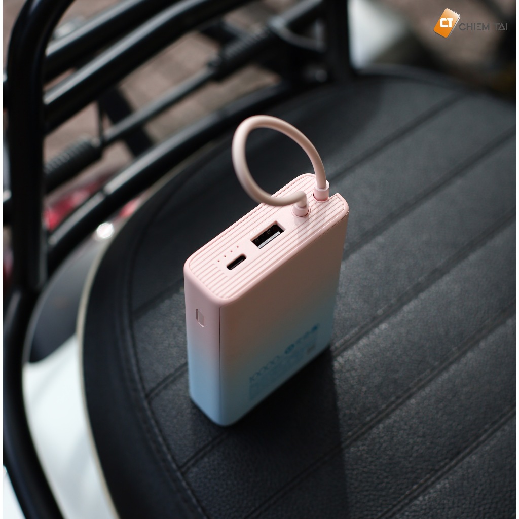 Pin sạc dự phòng 10000mAh ZMI P17 22.5W có cáp USB-C