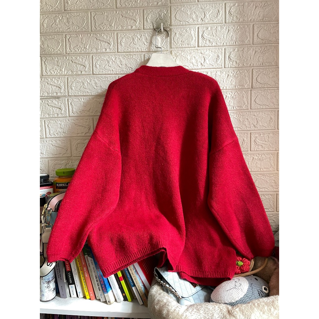 Áo khoác len cách điệu