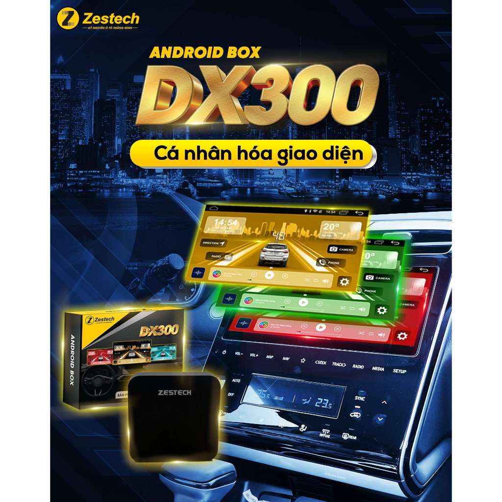 Android Box ô tô Zestech DX300