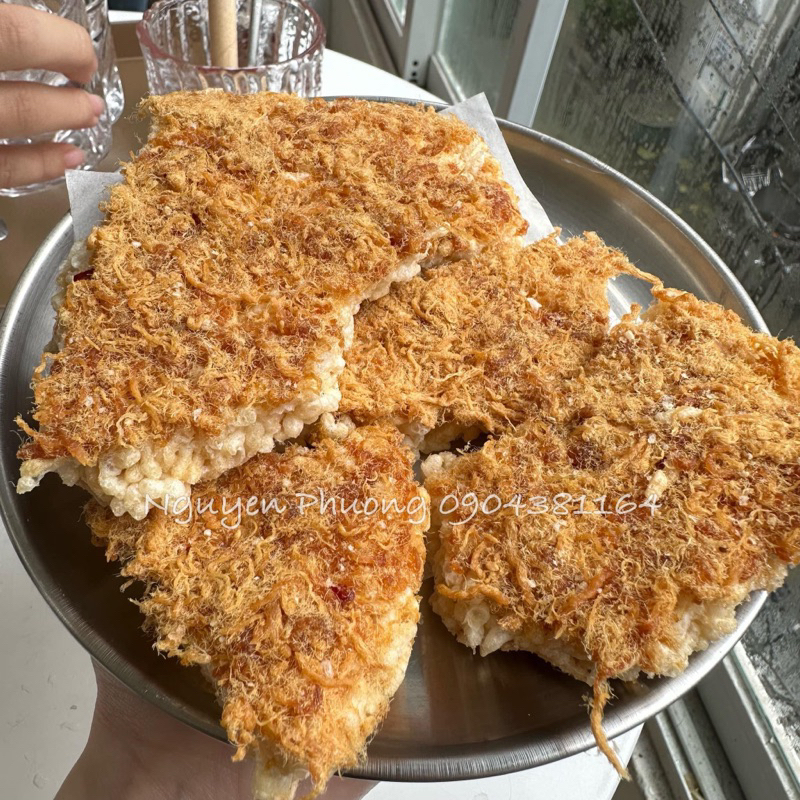 CƠM CHÁY SIÊU CHÀ BÔNG - miếng tròn / bì zip 250gr-500gr