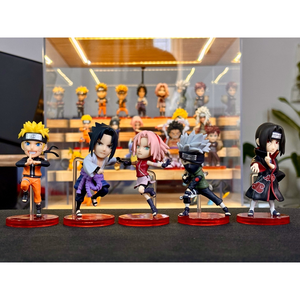 Mô hình nhân vật Bandai WCF - Naruto, Sasuke, Sakura, Kakashi, Itachi