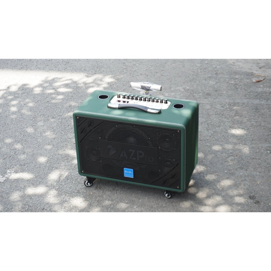 Loa kéo xách tay di động AZPro AZ-318 Bass 20 tặng kèm 2 Micro không dây kim loại. Âm thanh ra cực đỉnh, bảo hành 12th