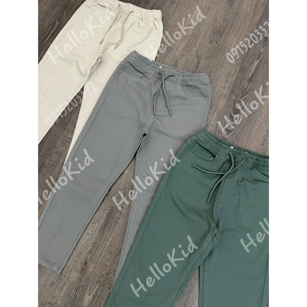 Quần kaki đơn giản Gzj cho bé
